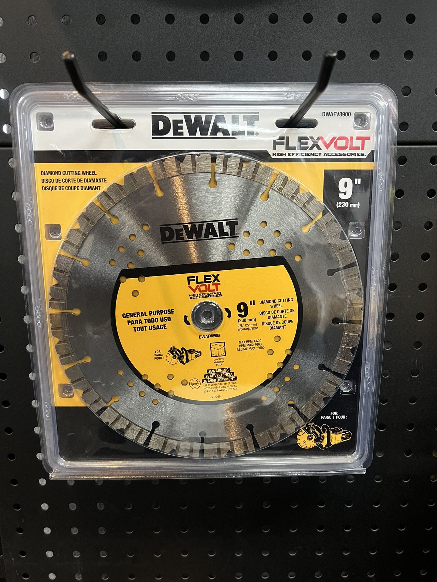 Dewalt 9” Diamond Hot Saw Blade general purpose