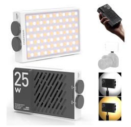 ZHIYUN CINEPEER CM25 25W LED Video Light Pocket-Sized Mini Portable Light Fill Handheld Light Outdoor Photography Light Gifts for Photographers on Cam