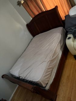 King size Bed frame and bed