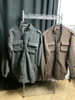 2 jackets Large