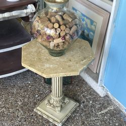 Marble Side Table 