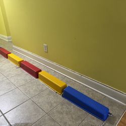 6 pieces set Balance Beams Stepping Stones for Kids