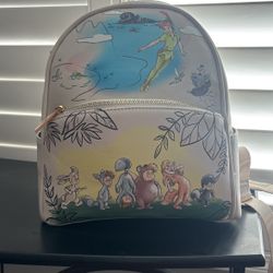 Danielle Nicole Disney Peter Pan and the Lost Boys Mini Backpack Bag NWT!