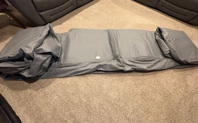 Hail Shelter brand hail cover for Tesla Model 3