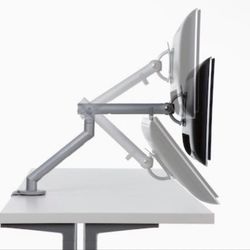 Flo Monitor Arm w/ Desk Mount + 22" Monitor  - Colebrook Bosson Saunders Product