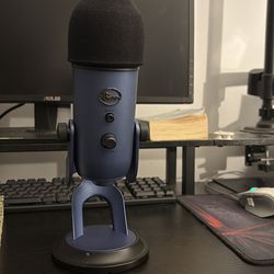 Yeti Blue microphone