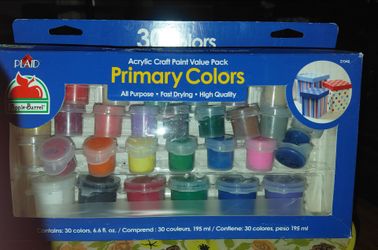 Apple Barrel Acrylic Craft Paints - 30 Colors