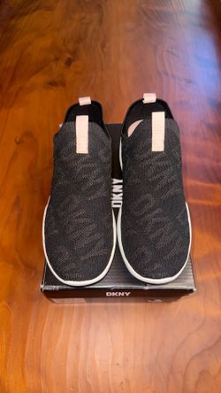 DNKY BLACK MIA ROSE LIGHTWEIGHT WOMENS SHOES