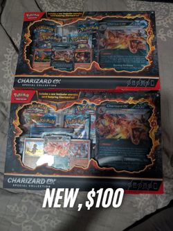 Pokemon Charizard Ex Special Collection, New 