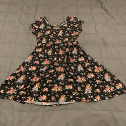 Bailey Blue Black,floral Dress