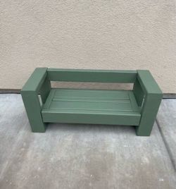Kids outdoor bench