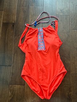 Bright unique swimsuit
