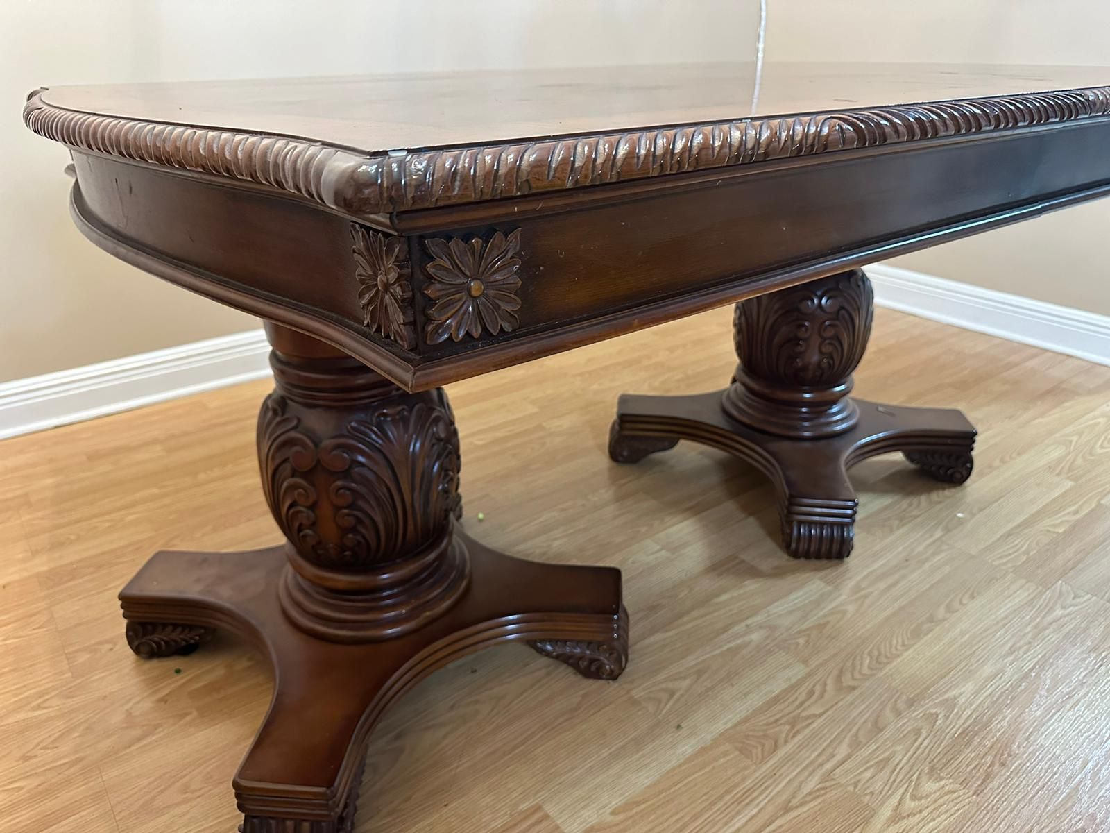 Cherry Brown Wooden Table