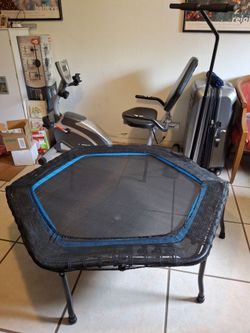 Hexagon 44" Rebounder Mini Trampoline