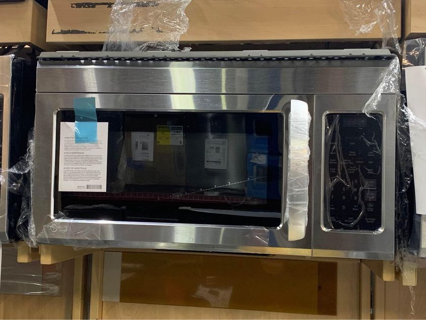 LG - 1.8 cu. ft. Over-the-range microwave