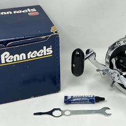 Vintage Penn Reels 49 Super Mariner Deep Sea Saltwater Fishing Reel