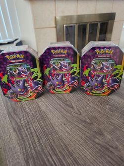 Pokemon moonlit mega gengar tin