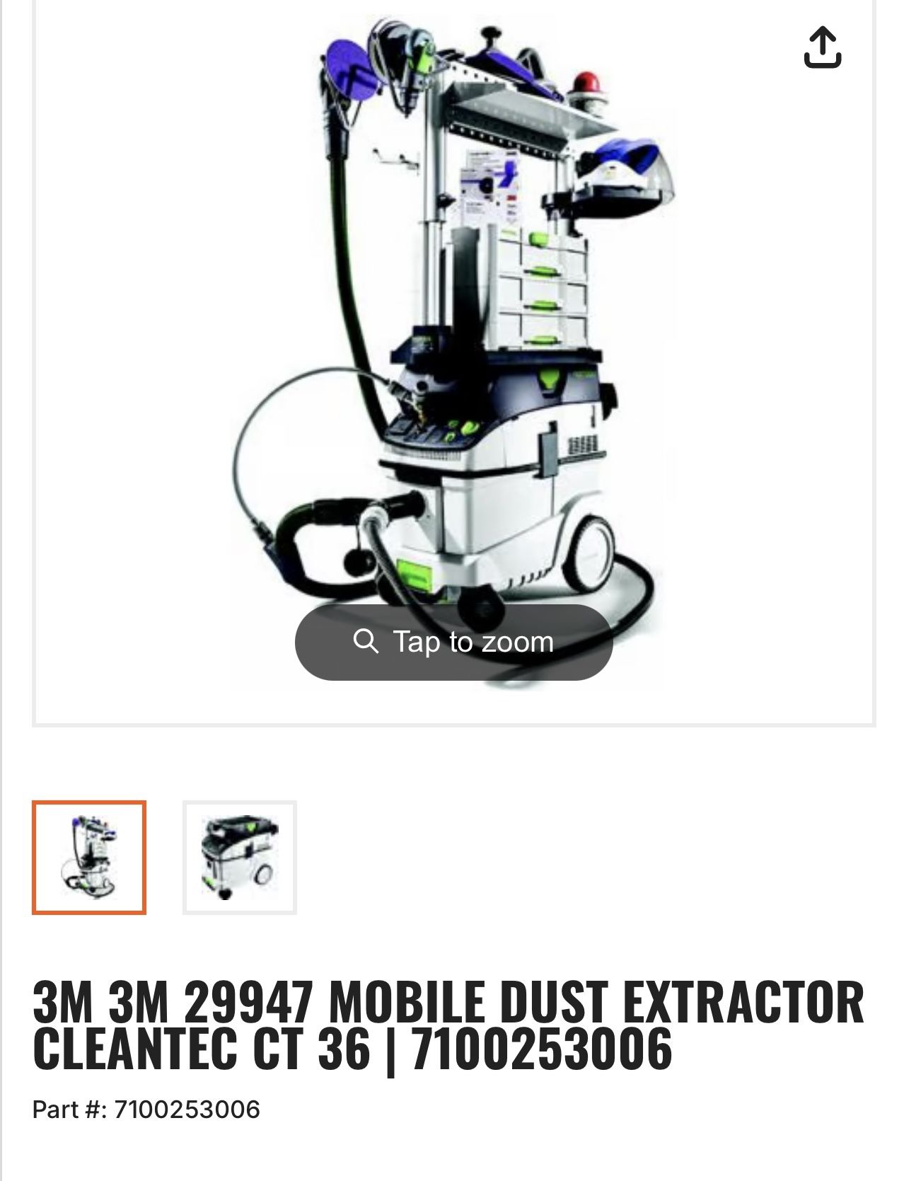 Body Work DA Dust Extractor