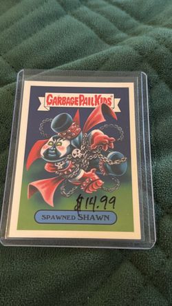 Garbage Pail Kids Spawned Shawn Trading Card