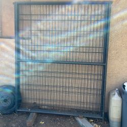 3 Pieces  Of Kennel Fencing 6 Feet  By 5 Feet 