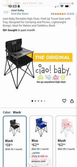 High chair portable