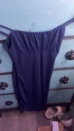 Navy blue dress