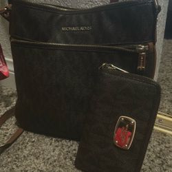 Michael Kors Crossbody Bag And Wallet 