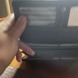 Authentic Jack Georges Black Wallet 