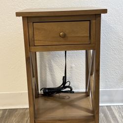 Table With Charging Station