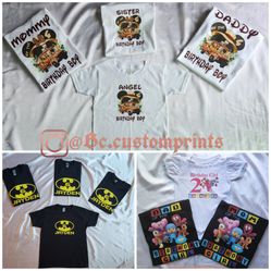 Custom Birthday Shirts 