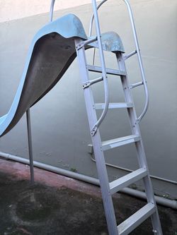 Used pool slide