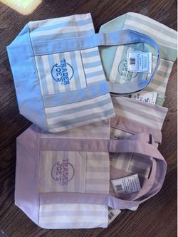 Trader Joe’s tote bags stripes
