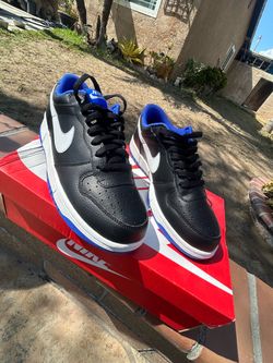 Nike low Black/Summit White/Hyper Royal