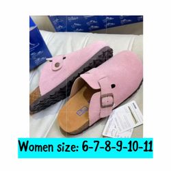 Birkenstock shoes, pink, new