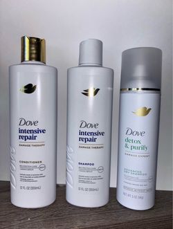 Dove Hair Care 3-Piece Bundle