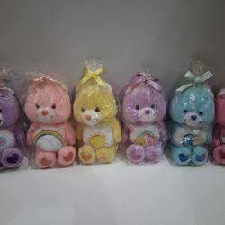 Care Bears Scented, 8", New, Qty of 6