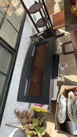Electric Fireplace Insert Black Frame
