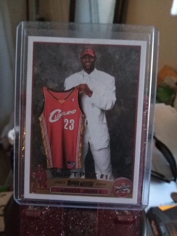 LeBron James Roomie Card