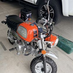 Orange Ice Bear LEO Monkey Bike 4 Speed Semi-Automatic