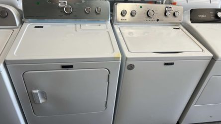 Washer and dryer electric Maytag
