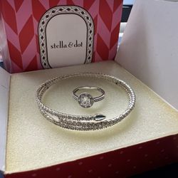 Silver Bracelet & Ring