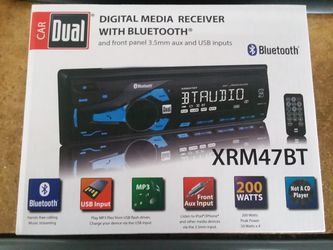 New Bluetooth single DIN media receiver