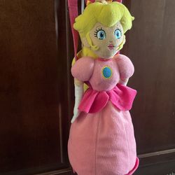 Princess Peach Backpack Plushy