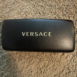 Authentic All Black Versace Frames/ Gold