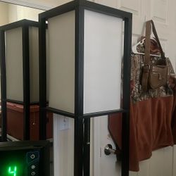 Lamp With Shelves