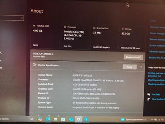 Dell Desk Computer