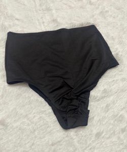 New s/m black bikini bottom shorts festival rave outfit swim outfit boy shorts from iHR