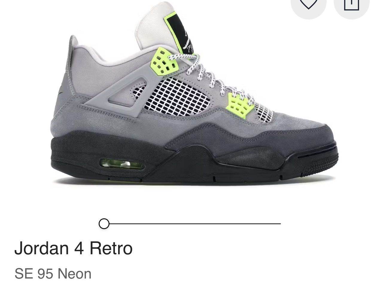 Jordan Retro 4s Air Max 95s Neon
