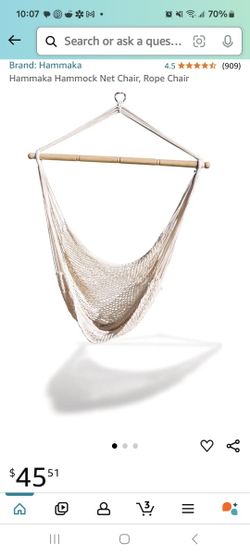 Hammaka Hammock Net Chair, Rope Chair