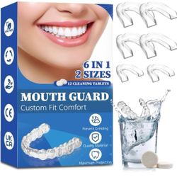 Mouth Guard for Grinding Teeth at Night, Mouth Guard for Clenching Teeth at Night, Dental Night Guards for Sleep,
